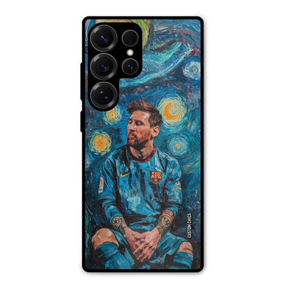 Messi Painting Samsung Galaxy S25 Ultra Mobile Back Cover - Sports PrintShield Case