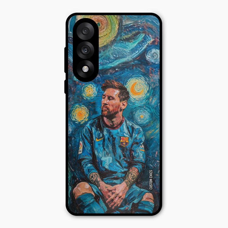 Messi Painting Oneplus Nord 5 Mobile Back Cover - Sports PrintShield Case