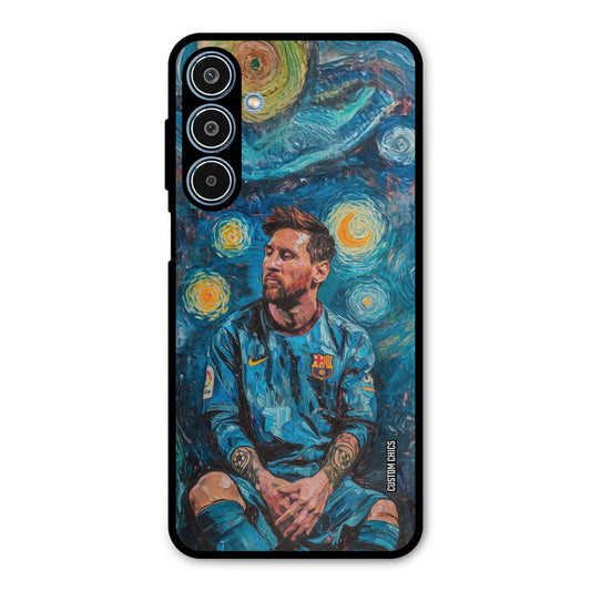 Messi Painting Samsung Galaxy M35 5G Mobile Back Cover - Sports PrintShield Case