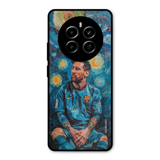 Messi Painting Realme P1 5G Mobile Back Cover - Sports PrintShield Case