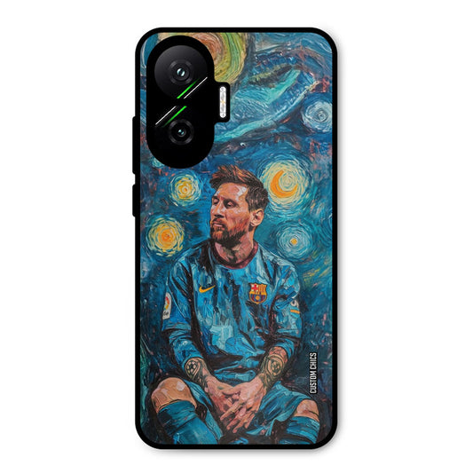 Blue Neymar Poco F7 5G Mobile Back Cover - Sports PrintShield Case