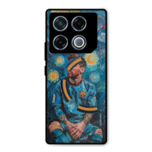Messi Painting Infinix GT 20 Pro Mobile Back Cover - Sports PrintShield Case