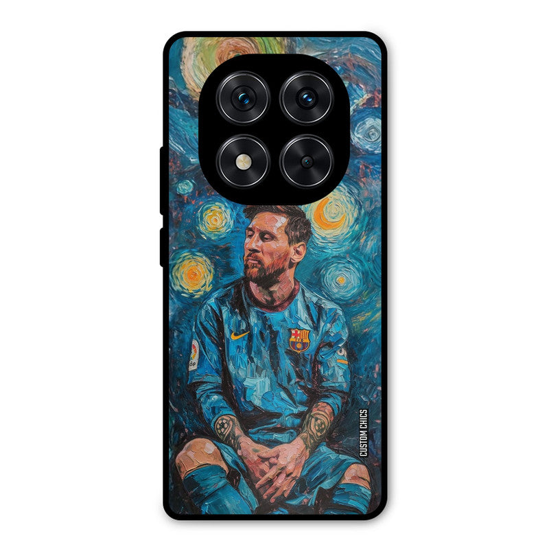 Messi Painting Redmi Note 14 Pro Mobile Back Cover - Sports PrintShield Case