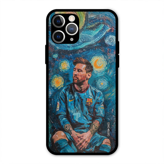 Messi Painting  iPhone 11 Pro Mobile Back Cover - Sports PrintShield Case