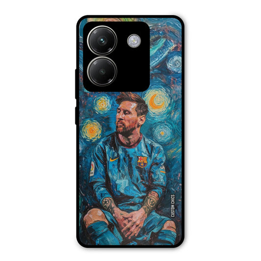 Messi Painting Poco M7 Pro Mobile Back Cover - Sports PrintShield Case