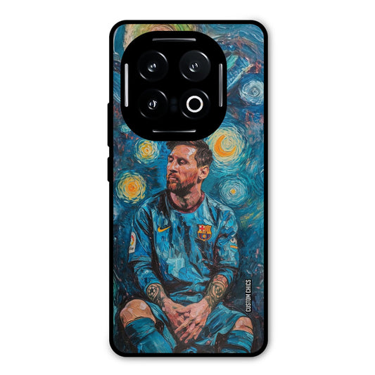 Messi Painting iQOO 13 Mobile Back Cover - Sports PrintShield Case