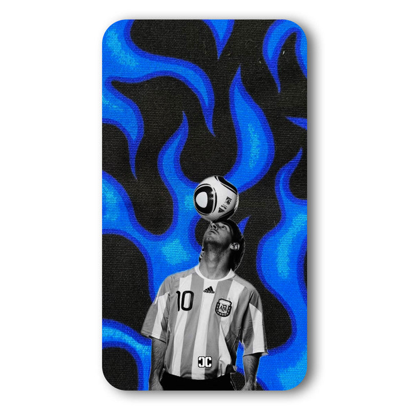 Messi Retro Flames Case – Premium PrintShield Mobile Cover