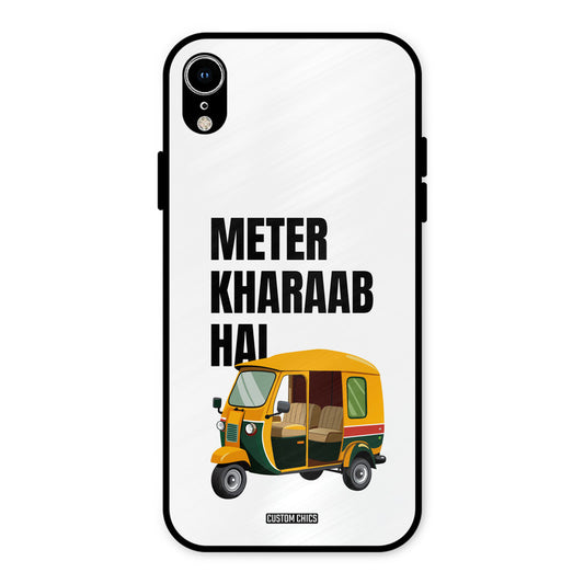 Meter Kharaab Hai iPhone XR Mobile Back Cover - Typography PrintShield Case
