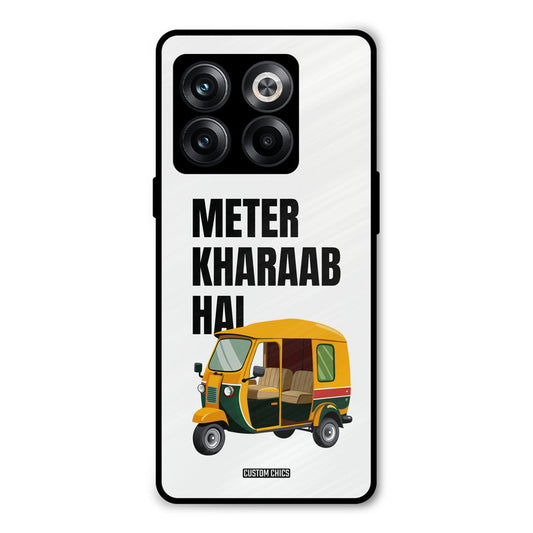 Meter Kharaab Hai Oneplus 10T Mobile Back Cover - Typography PrintShield Case
