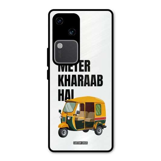 Meter Kharaab Hai Vivo V30 Mobile Back Cover - Typography PrintShield Case