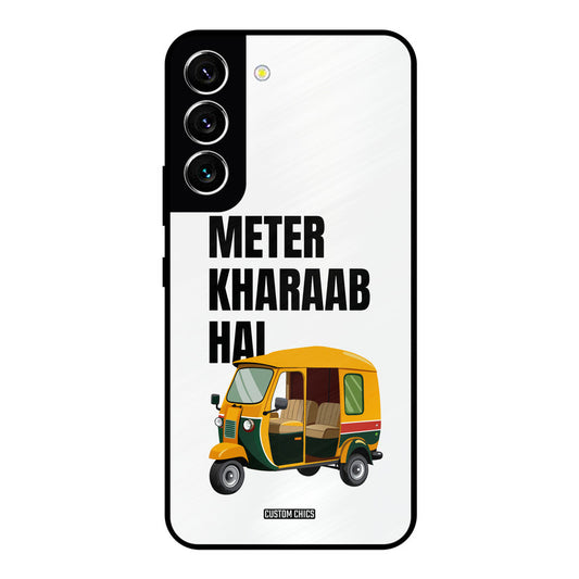Meter Kharaab Hai Samsung Galaxy S22 Mobile Back Cover - Typography PrintShield Case