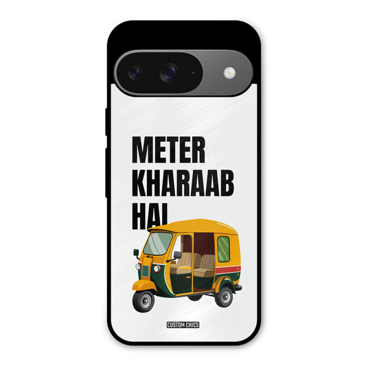 Meter Kharaab Hai Google Pixel 9 Mobile Back Cover - Typography PrintShield Case