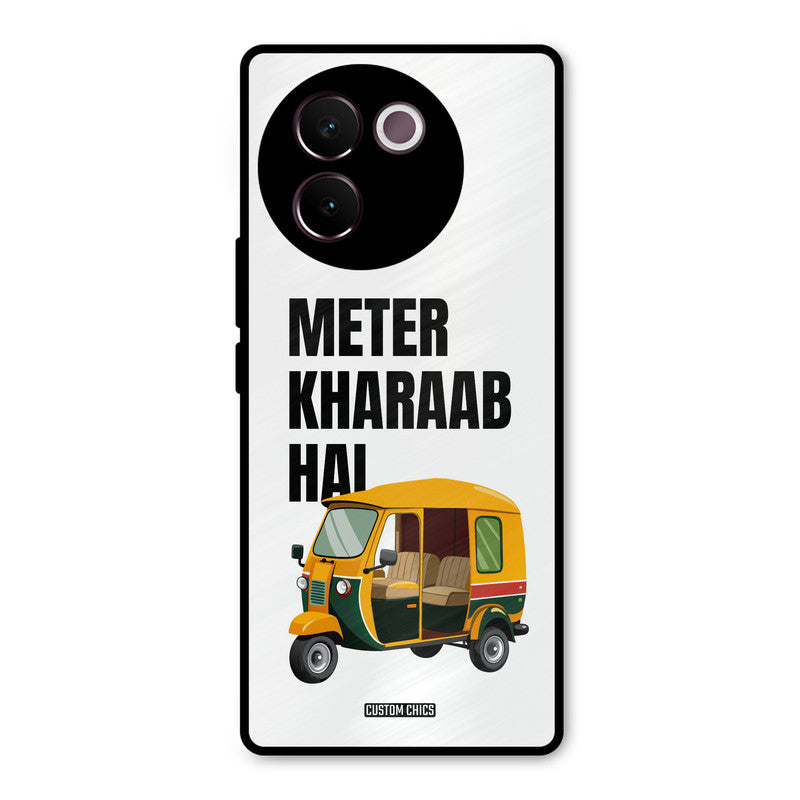 Meter Kharaab Hai Vivo V30e Mobile Back Cover - Typography PrintShield Case