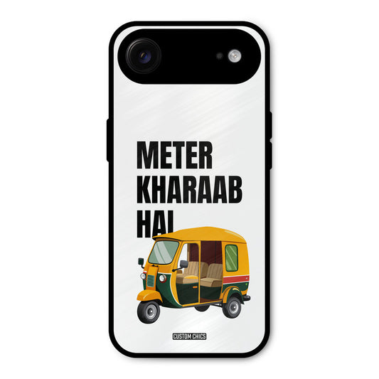 Meter Kharaab Hai iPhone Air Mobile Back Cover - Typography PrintShield Case