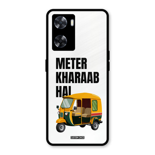 Meter Kharaab Hai Oppo A57 2022 Mobile Back Cover - Typography PrintShield Case