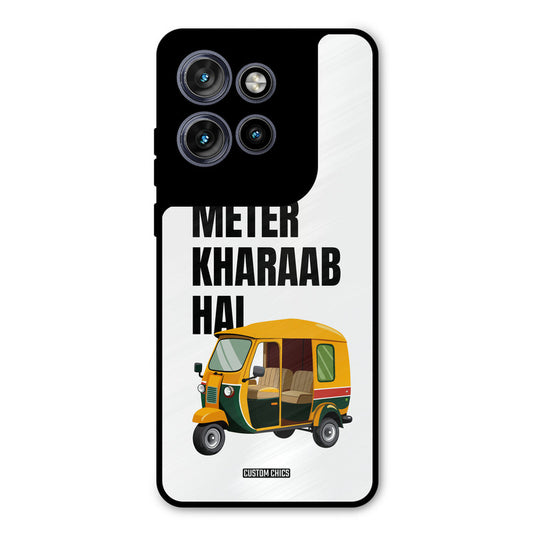 Meter Kharaab Hai Motorola Edge 50 Neo Mobile Back Cover - Typography PrintShield Case