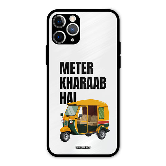 Meter Kharaab Hai iPhone 11 Pro Mobile Back Cover - Typography PrintShield Case