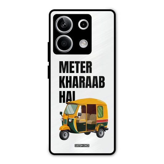 Meter Kharaab Hai Redmi Note 13 5G Mobile Back Cover - Typography PrintShield Case