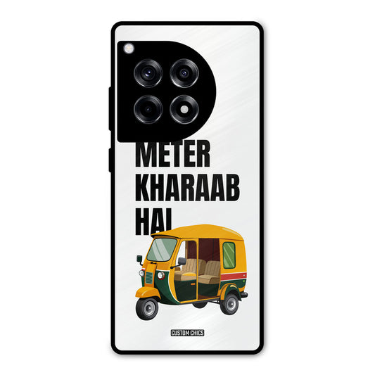 Meter Kharaab Hai OnePlus 12R Mobile Back Cover - Typography PrintShield Case
