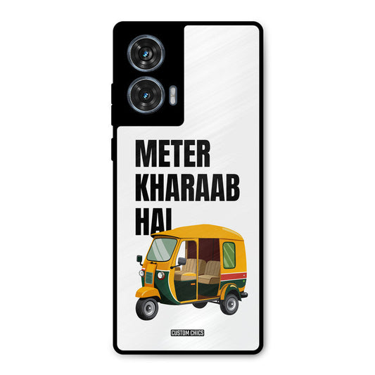 Meter Kharaab Hai Moto G96 Mobile Back Cover - Typography PrintShield Case