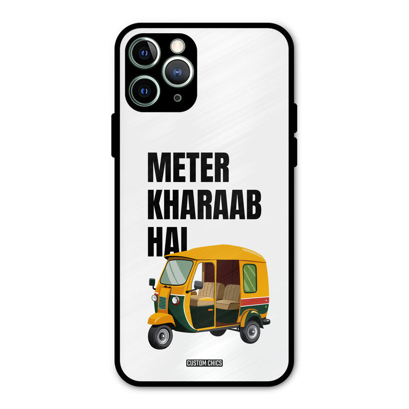 Meter Kharaab Hai iPhone 11 Pro Max Mobile Back Cover - Typography PrintShield Case