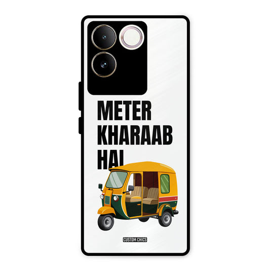 Meter Kharaab Hai Vivo T2 Pro Mobile Back Cover - Typography PrintShield Case