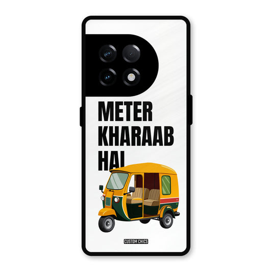 Meter Kharaab Hai OnePlus 11R Mobile Back Cover - Typography PrintShield Case