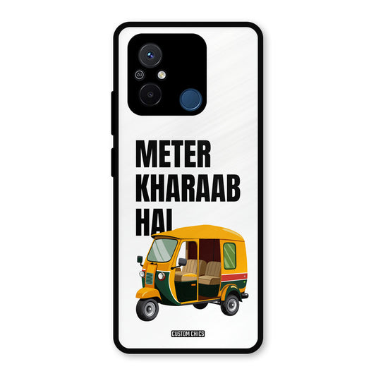 Meter Kharaab Hai Redmi 12c Mobile Back Cover - Typography PrintShield Case