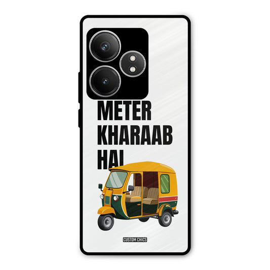 Meter Kharaab Hai Realme GT 6T Mobile Back Cover - Typography PrintShield Case