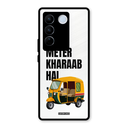 Meter Kharaab Hai Vivo V27 Pro Mobile Back Cover - Typography PrintShield Case