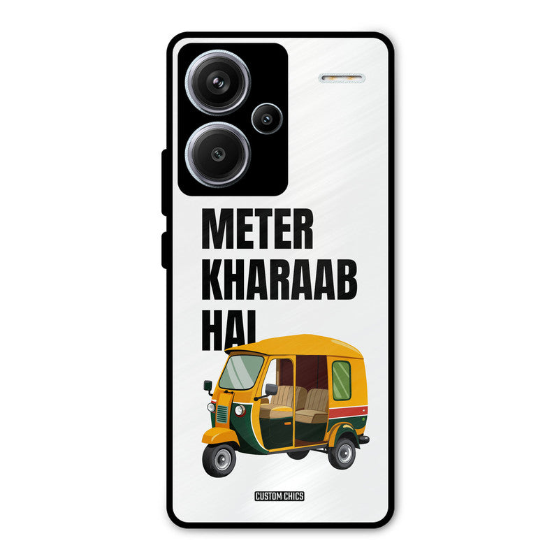 Meter Kharaab Hai Redmi Note 13 Pro Plus Mobile Back Cover - Typography PrintShield Case