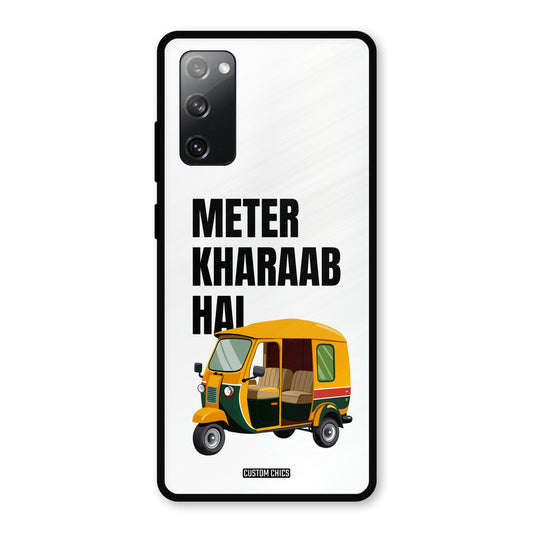 Meter Kharaab Hai Samsung Galaxy S20 FE Mobile Back Cover - Typography PrintShield Case