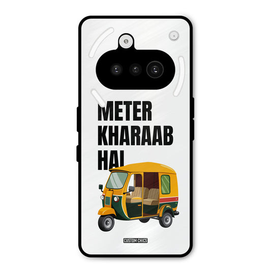 Meter Kharaab Hai Nothing Phone 3A Mobile Back Cover - Typography PrintShield Case