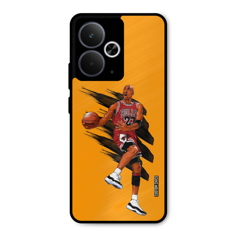 Michael Jordan Realme 14T Mobile Back Cover - Sports PrintShield Case