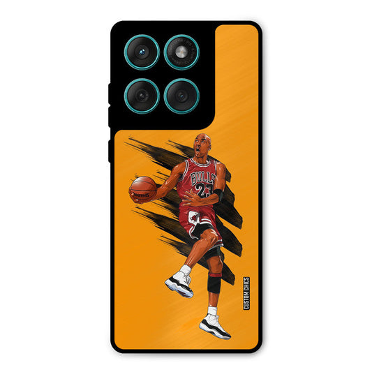 Michael Jordan Motorola Edge 60 Mobile Back Cover - Sports PrintShield Case