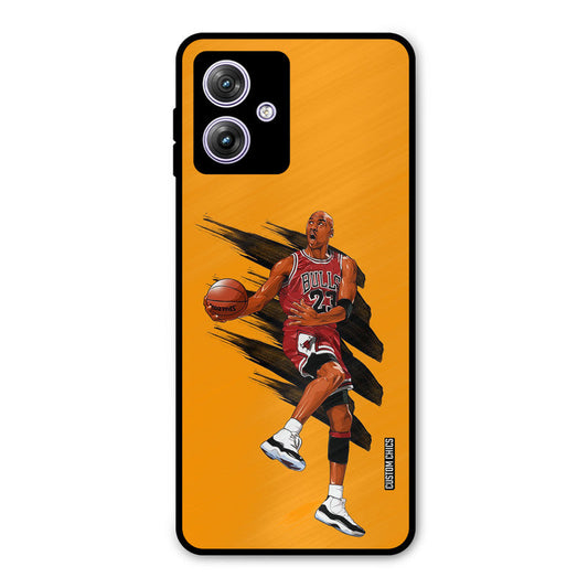 Michael Jordan Moto G54 Mobile Back Cover - Sports PrintShield Case