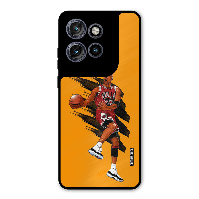 Michael Jordan Motorola Edge 50 Neo Mobile Back Cover - Sports PrintShield Case