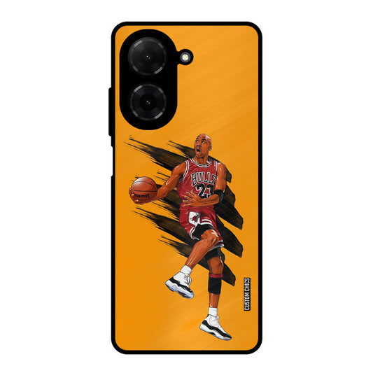 Michael Jordan Poco C71 Mobile Back Cover - Sports PrintShield Case