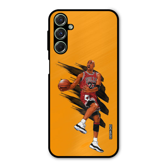 Michael Jordan Samsung Galaxy M34 Mobile Back Cover - Sports PrintShield Case