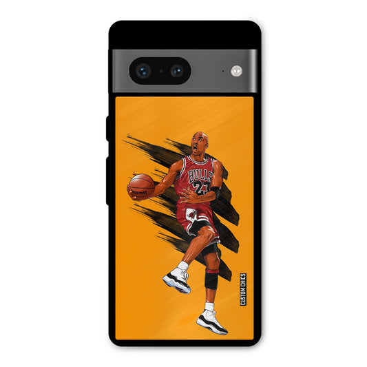 Michael Jordan Google Pixel 7 Mobile Back Cover - Sports PrintShield Case