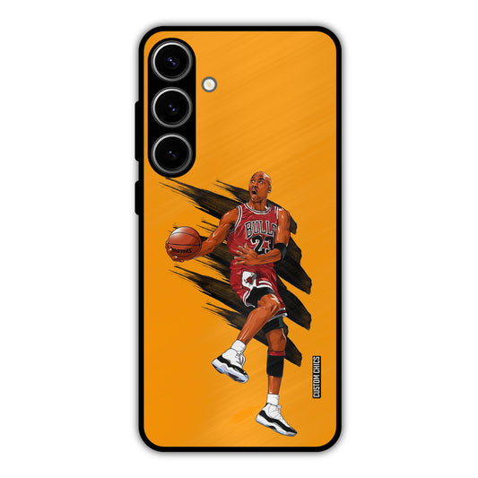 Michael Jordan Samsung Galaxy S24 Plus Mobile Back Cover - Sports PrintShield Case