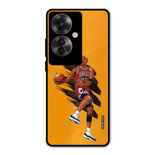 Michael Jordan Oppo F25 Pro Mobile Back Cover - Sports PrintShield Case