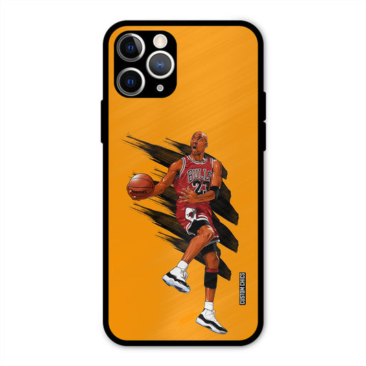 Michael Jordan  iPhone 11 Pro Mobile Back Cover - Sports PrintShield Case