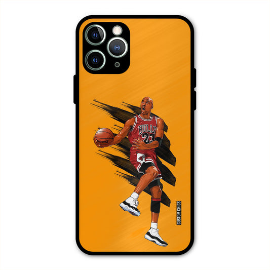 Michael Jordan  iPhone 11 Pro Max Mobile Back Cover - Sports PrintShield Case