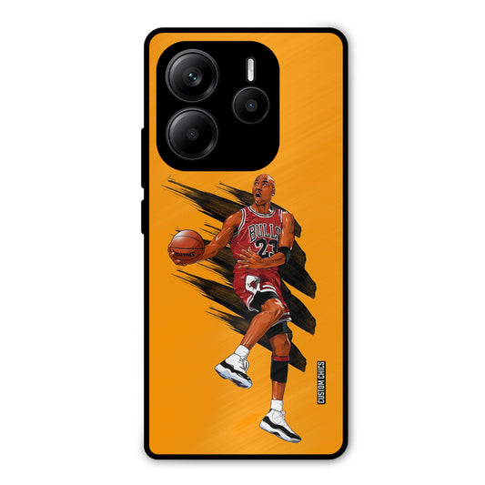 Michael Jordan Redmi Note 14 Mobile Back Cover - Sports PrintShield Case