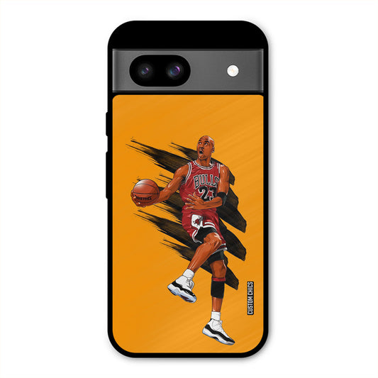 Michael Jordan Google Pixel 8a Mobile Back Cover - Sports PrintShield Case