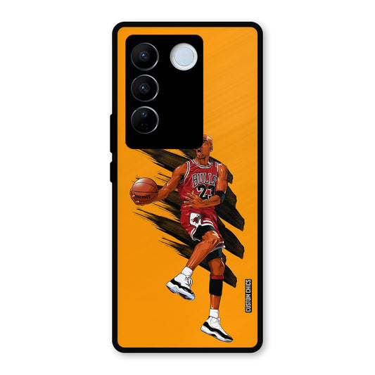 Michael Jordan Vivo V27 Pro Mobile Back Cover - Sports PrintShield Case