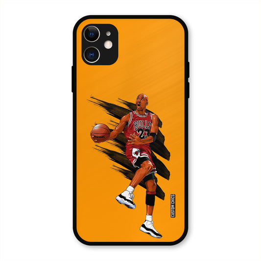 Michael Jordan  iPhone 11 Mobile Back Cover - Sports PrintShield Case