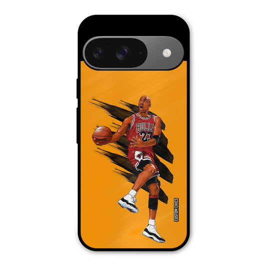 Michael Jordan Google Pixel 9 Mobile Back Cover - Sports PrintShield Case