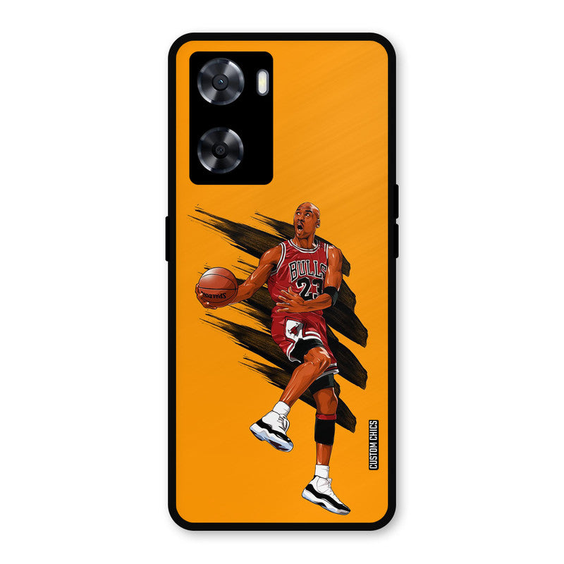 Michael Jordan Oppo A57 2022 Mobile Back Cover - Sports PrintShield Case